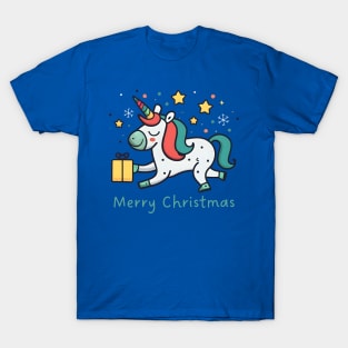 Unicorn Christmas T-Shirt